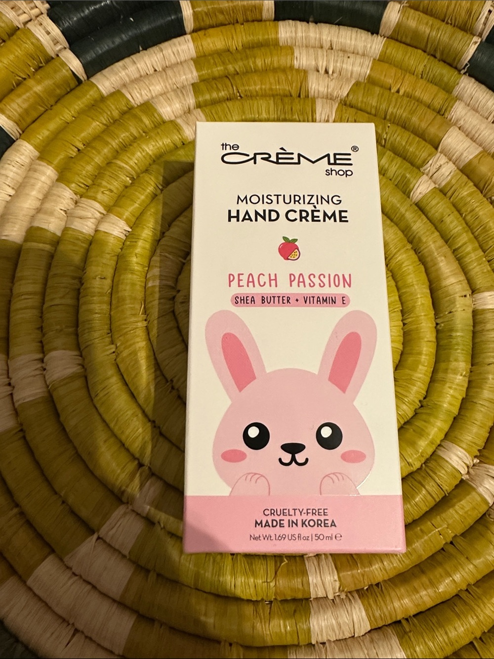 The Crème Shop Peach Passion Moisturizing Hand Crème — Pink